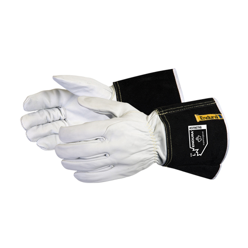 Endura&reg; Welding Glove, Grain Goatskin, Size Small OSI Industrial Sales