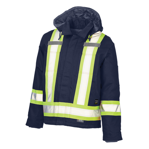 Manteau de s&eacute;curit&eacute;, Bleu marine, Grand OSI Industrial Sales
