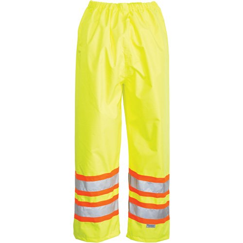 Pantalons avec taille &eacute;lastique Open Road, Polyester, Petit, Jaune lime haute visibilit&eacute; OSI Industrial Sales
