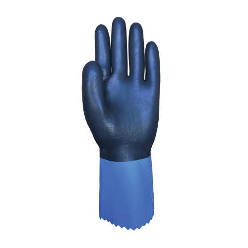 Gants enti&egrave;rement tremp&eacute;s et r&eacute;sistants aux produits chimiques Summitech, Taille Petit/7, 11,8" lo, Chloropr&egrave;ne, Doublure en Poly-coton, 59 mils OSI Industrial Sales