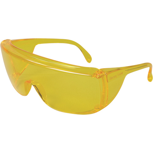 Lunettes de s&eacute;curit&eacute; s&eacute;rie 1400 Veratti Tuff Spec, Lentille Ambr&eacute;e, ANSI Z87+/R&eacute;pond ou surpasse la norme CSA Z94.3 OSI Industrial Sales