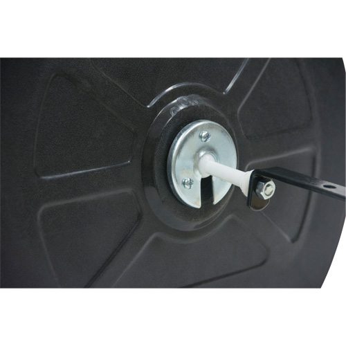 Miroir convexe rectangulaire/rond avec support, 12" h x 18" la, Int&eacute;rieur/Ext&eacute;rieur OSI Industrial Sales