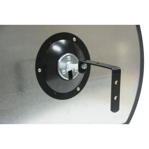 Roundtangular Convex Mirror with Bracket, 18" H x 26" W, Indoor/Outdoor OSI Industrial Sales