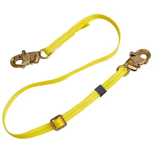Web Adjustable Positioning Lanyard, 1 Legs, 4', CSA Class B, Polyester OSI Industrial Sales