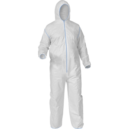 Protective Coveralls, Medium, White, Microporous OSI Industrial Sales