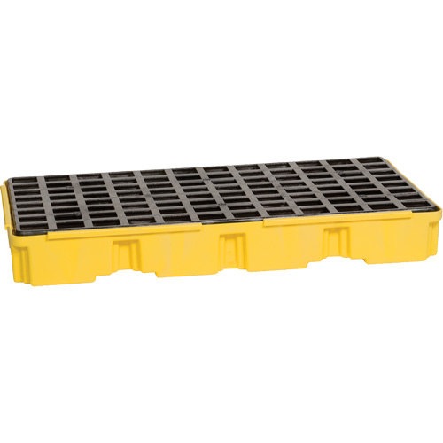 Modular Spill Platform, 30 US gal. Spill Capacity, 51.5" x 26.25" x 6.5" OSI Industrial Sales