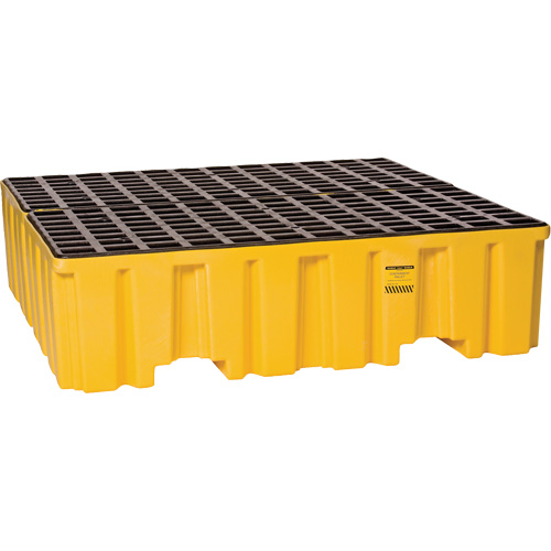 Palette de confinement des d&eacute;versements, Capacit&eacute; de d&eacute;versement 132 gal. US, 51" x 52,5" x 13,75" OSI Industrial Sales