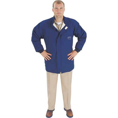 Veste de protection contre l'arc &eacute;lectrique, Moyen, Bleu, 40 cal/cm² OSI Industrial Sales