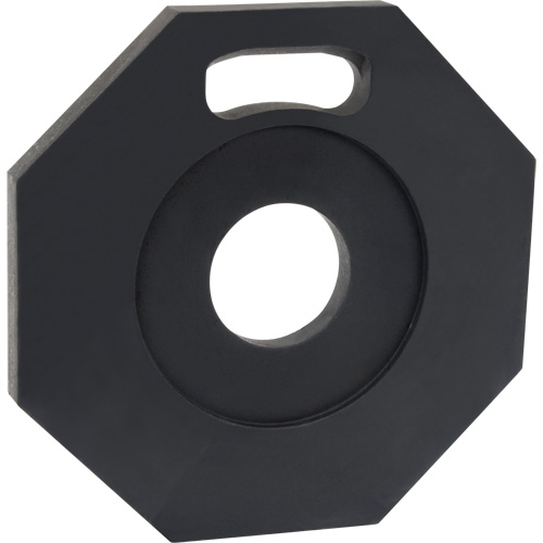 Base en caoutchouc pour poteaux d&eacute;lin&eacute;ateurs de qualit&eacute; sup&eacute;rieure, 12 lb OSI Industrial Sales