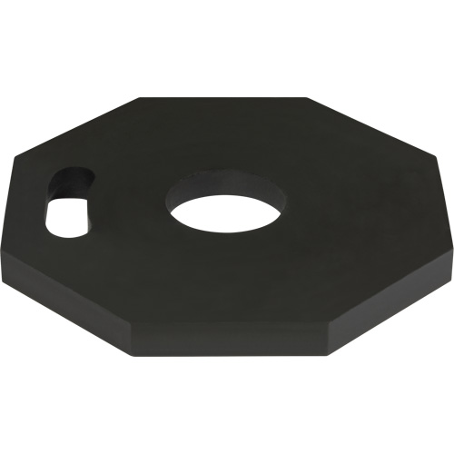 Base en caoutchouc pour poteaux d&eacute;lin&eacute;ateurs de qualit&eacute; sup&eacute;rieure, 12 lb OSI Industrial Sales