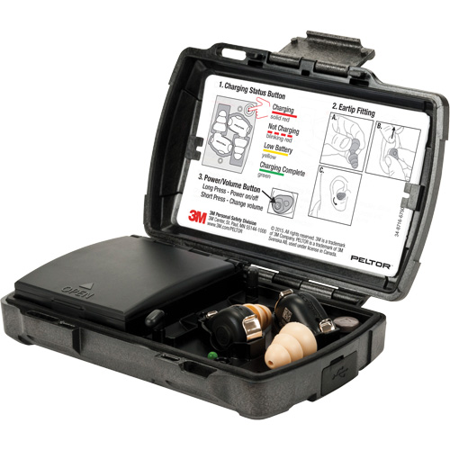 Trousse de bouchons d'oreilles Peltor Tactical TEP-200 OSI Industrial Sales