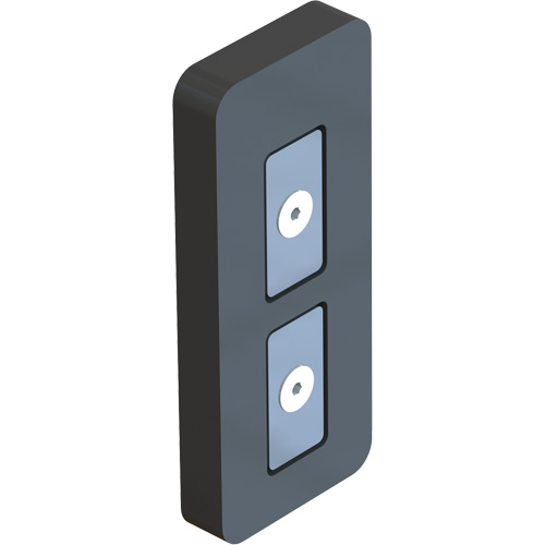 PLUS Head Belt/Ribbon Magnetic End Attachment, Black OSI Industrial Sales