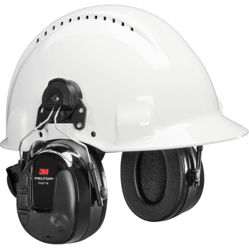 Casque d'&eacute;coute ProTac III, Style Fixation pour casque, 23 dB OSI Industrial Sales