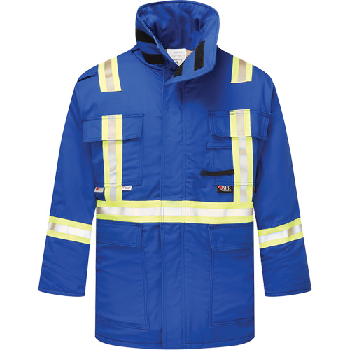 UltraSoft&reg; 9 oz.  Insulated Parka, X-Small, Royal Blue OSI Industrial Sales