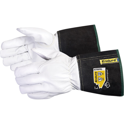 Endura&reg; TIG Welding Gloves, Grain Goatskin, Size Medium OSI Industrial Sales