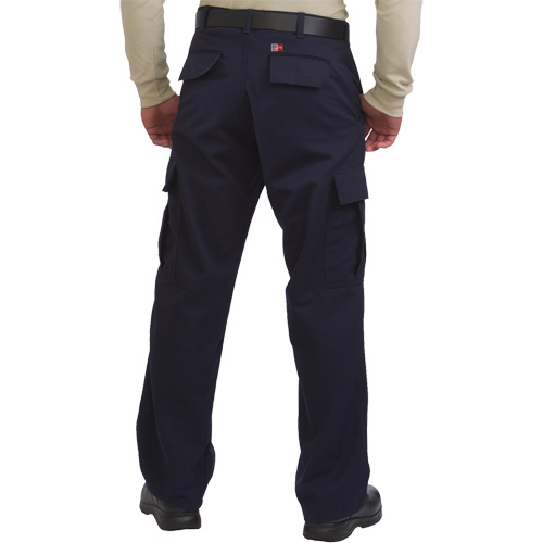 Pantalons cargo Westex UltraSoft, 30, x 36, Bleu marin, 12,4 cal/cm2 OSI Industrial Sales