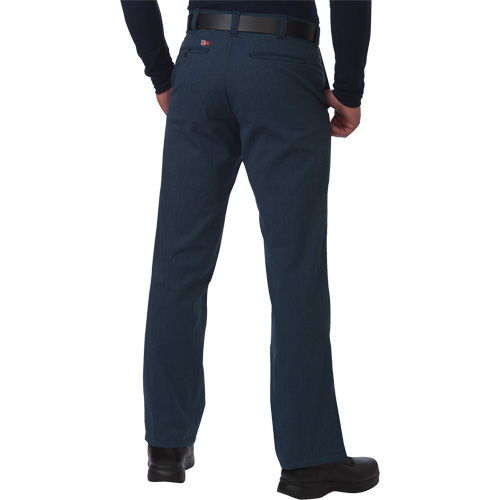 Pantalons de travail taille basse Westex UltraSoft, 28, x 32, Bleu marin, 12,4 cal/cm2 OSI Industrial Sales
