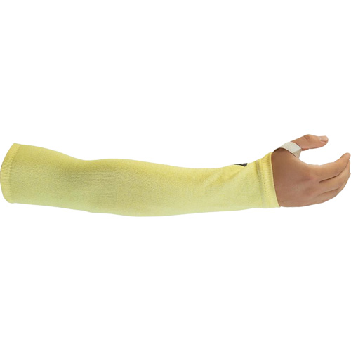 Cut-Resistant Sleeves, Kevlar&reg;, 14", ASTM ANSI Level A4, Yellow OSI Industrial Sales