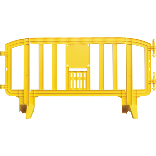 Barricade Movit, Emboîtables, 78" lo x 39" h, Jaune OSI Industrial Sales