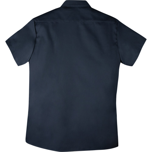 Chemise de travail &agrave; manches courtes en tissu crois&eacute;, Hommes, 4T-Grand, Bleu marine OSI Industrial Sales