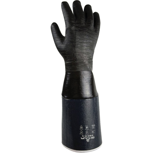 Gants r&eacute;sistants &agrave; la chaleur 6781R-06-10, Coton/N&eacute;opr&egrave;ne, 10/Grand, Prot&egrave;ge jusqu'&agrave; 500° F (260° C) OSI Industrial Sales