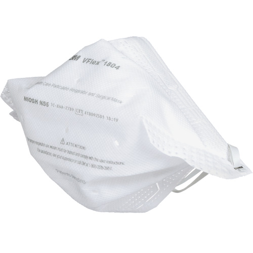 Respirateur et masque chirurgical VFlex contre les particules en sant&eacute;, N95, Certifi&eacute; NIOSH OSI Industrial Sales