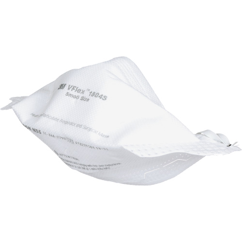 Respirateur et masque chirurgical VFlex contre les particules en sant&eacute;, N95, Certifi&eacute; NIOSH, Petit OSI Industrial Sales