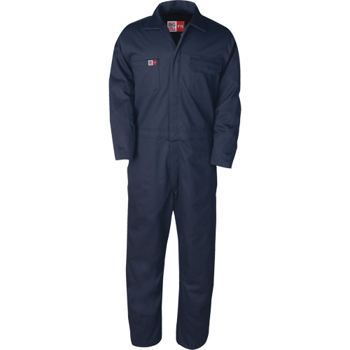 Westex UltraSoft&reg; Unlined Work Coveralls, Size 38 (Tall), Navy Blue, 8.7 cal/cm² OSI Industrial Sales