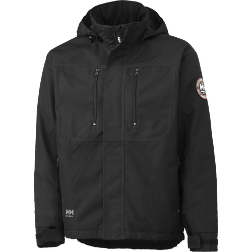 Manteau isolant Berg, Hommes, Petit, Noir OSI Industrial Sales