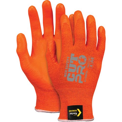 Gants r&eacute;sistants aux coupures, Taille T-petit, Calibre 13, Rev&ecirc;tement Mousse de nitrile, Enveloppe en Kevlar, ASTM ANSI niveau A4 OSI Industrial Sales