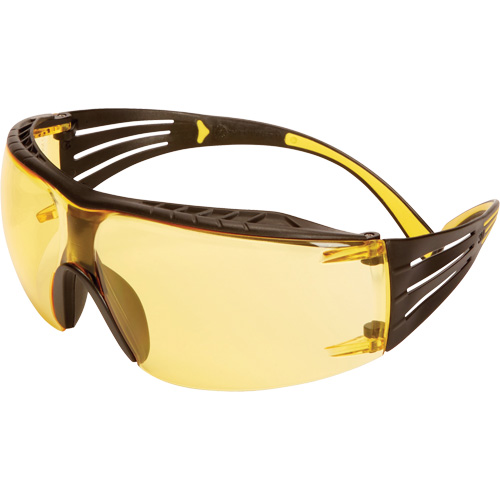 Securefit 400 Series Safety Glasses, Amber Lens, Anti-Fog/Anti-Scratch, ANSI Z87+/Meets/Exceeds CSA Z94.3 OSI Industrial Sales
