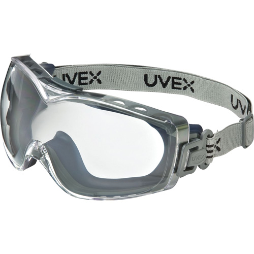 Lunettes de s&eacute;curit&eacute; &agrave; coques Uvex HydroShield Stealth OTG, Lentille Transparent, Antibu&eacute;e/Anti-&eacute;gratignures, Ventilation Indirecte OSI Industrial Sales