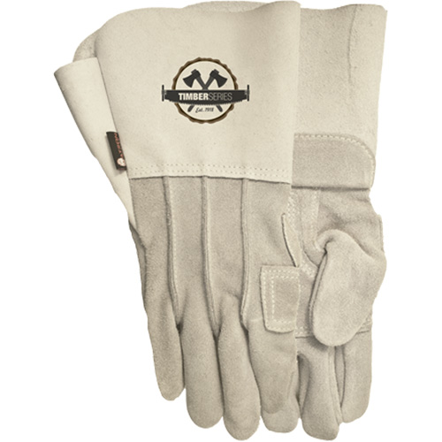 Gants de soudage 109G Timber Beast, Cuir de vache refendu, Taille 8 OSI Industrial Sales
