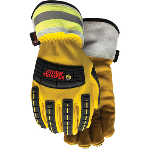 Gants 5782CR Storm Trooper, Petit, Paume en Cuir de vache, Poignet &eacute;lastique OSI Industrial Sales