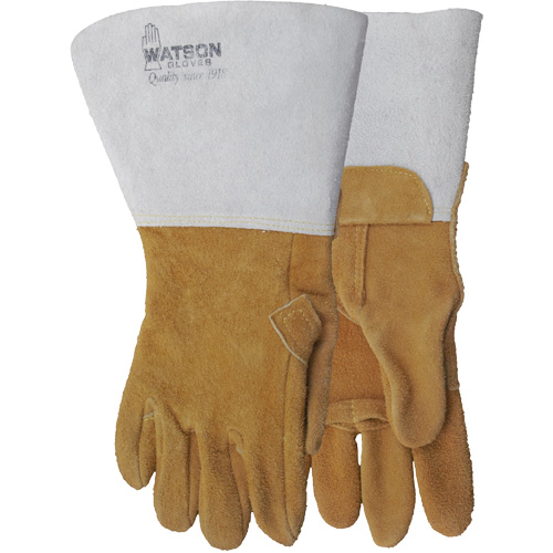Gants de soudage 285 Buck-Tex, Cuir refendu, Taille 9 OSI Industrial Sales