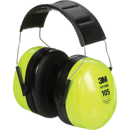 Protecteurs d'oreilles Optime 105 Peltor, Bandeau, 30 NRR dB OSI Industrial Sales