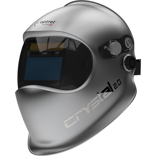 Masque de soudage auto-assombrissant Crystal 2.0, 3,94" lo x 1,97" la Champ de vision, Teinte 2/4 - 12, Argent OSI Industrial Sales