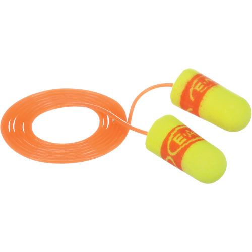 E-A-Rsoft SuperFit Earplugs, Pair - Polybag, Corded OSI Industrial Sales