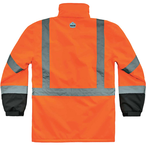 Parka thermique GloWear 8384 de Type R, Orange haute visibilit&eacute;, Grand OSI Industrial Sales