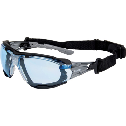 Z2900 Series Safety Glasses with Foam Gasket, Blue Lens, Anti-Scratch, ANSI Z87+/Meets/Exceeds CSA Z94.3 OSI Industrial Sales