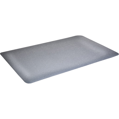 Tapis antimicrobiens WD Foodmaster, Lisse, 3' x 4' x 9/16", Gris, Nitrile/Caoutchouc OSI Industrial Sales