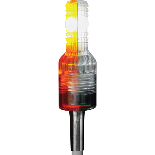 Tige de s&eacute;curit&eacute; avec lumi&egrave;re DEL haute visibilit&eacute; Safety Whip OSI Industrial Sales