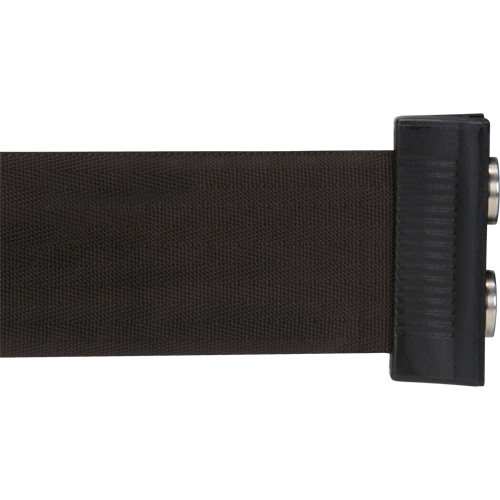 Magnetic Tape Cassette for Build-Your-Own Crowd Control Barrier, 7', Black Tape OSI Industrial Sales