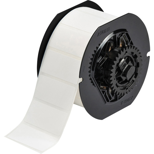 B33 Series Printer Labels, Paper, 2" L x 1" H, White OSI Industrial Sales