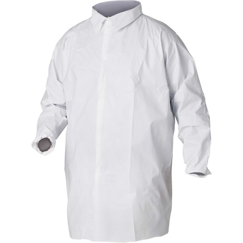 KleenGuard A20 Lab Coats, SMS, White, Small OSI Industrial Sales