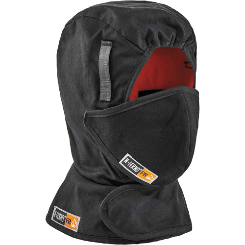 Doublure de casque de s&eacute;curit&eacute; d'hiver r&eacute;sistante au feu N-Ferno avec cache-bouche OSI Industrial Sales