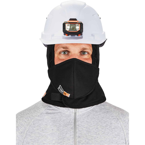 Doublure de casque de s&eacute;curit&eacute; d'hiver r&eacute;sistante au feu N-Ferno avec cache-bouche OSI Industrial Sales