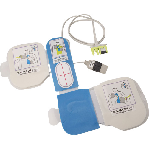 &eacute;lectrodes pour appareil de d&eacute;monstration de RCR CPR-D, Zoll AED Plus Pour, Non m&eacute;dical OSI Industrial Sales