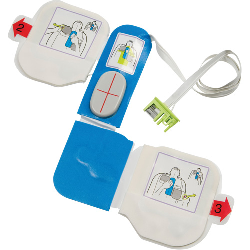 &eacute;lectrodes de formation CPR-D-Padz, Zoll AED Plus Pour, Non m&eacute;dical OSI Industrial Sales