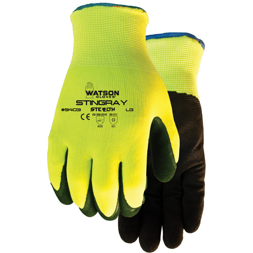 Gants isol&eacute;s Stealth Stingray, T-Grand, R&ecirc;vetement Nitrile, Calibre 13, Enveloppe en Polyester OSI Industrial Sales